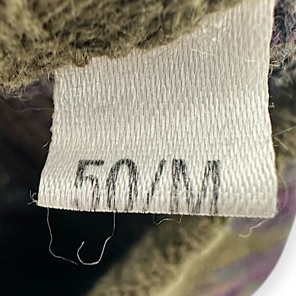 VINTAGE Pronto Uomo | M | Textured Cotton Blend Crewneck Sweater Made in Italy - Picture 3 of 8